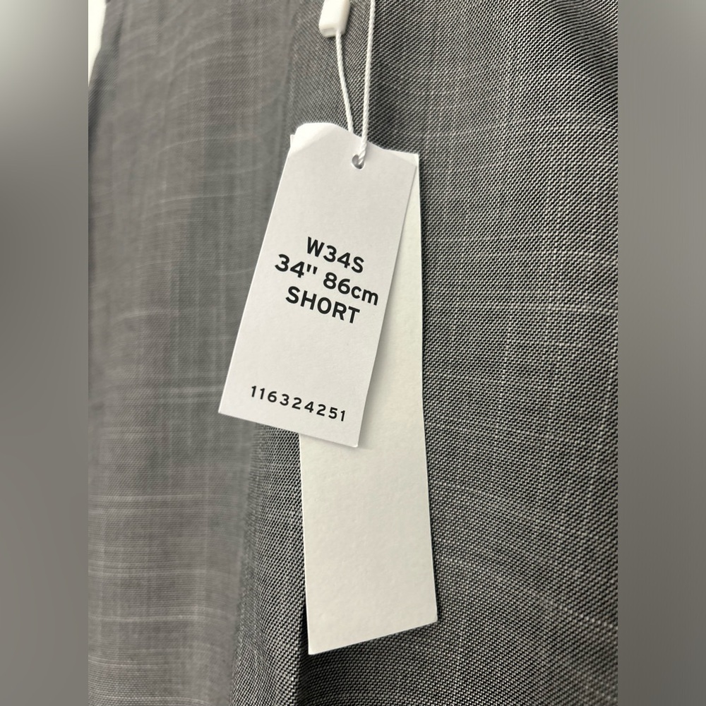 ASOS NWT “Topman” stretch skinny pants in gray 34x30 - Picture 6 of 8